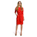 Červené šaty MOE 369