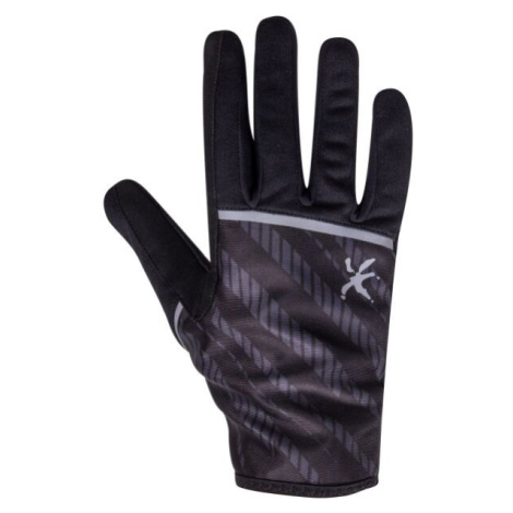 Klimatex MATIAS Softshellové rukavice, černá, velikost