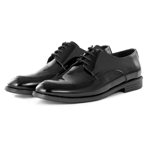 Pánské klasické boty Ducavelli Tira z pravé kůže, klasické boty Derby, klasické šněrovací boty.