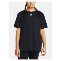 Under Armour Tričko Campus Oversize SS-BLK - Dámské