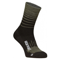 High point pánské ponožky Mountain merino 3.0 black/khaki