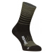 High point pánské ponožky Mountain merino 3.0 black/khaki