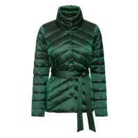 esmara® Dámská prošívaná bunda s páskem (zelená)