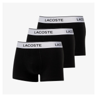 LACOSTE Underwear Trunk 3-Pack Black