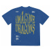 Imagine Dragons tričko, Lyrics BP Blue, pánské