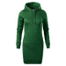 Malfini Snap Dámské mikinové šaty 419 lahvově zelená