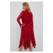 Šaty Polo Ralph Lauren červená barva, mini