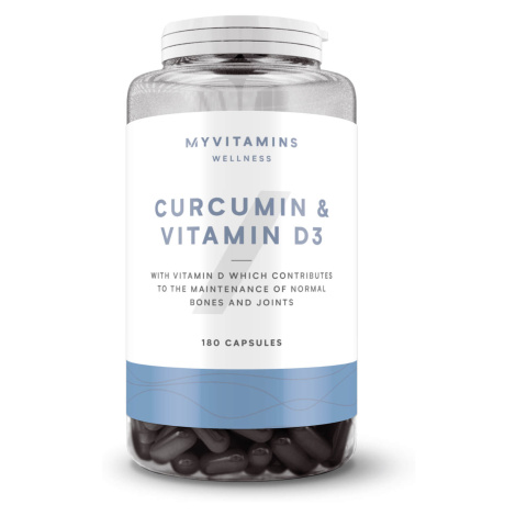 Kurkumin a vitamín D3 - 60Kapsle Myvitamins