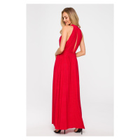Červené třpytivé šaty M721
