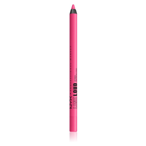 NYX Professional Makeup Line Loud Vegan konturovací tužka na rty s matným efektem odstín 08 - Mo