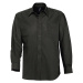 SOĽS Boston Pánská košile SL16000 Černá
