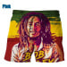 Unisex šortky s 3D potiskem Bob Marley