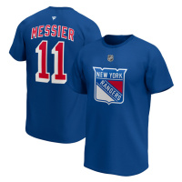 New York Rangers pánské tričko Mark Messier #11 Iconic Name & Number Graphic