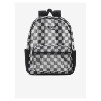 Černo-bílý pánský síťovaný batoh VANS MN OLD SKOOL H2O BACKPACK - Dámské