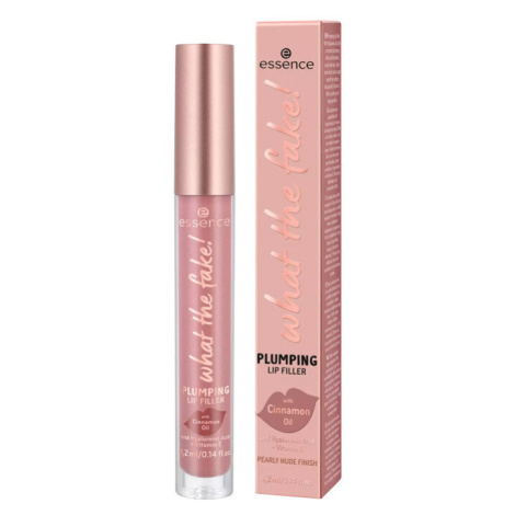 Essence Plumping Lip Gloss What The Fake! Růžová