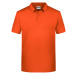 James&amp;Nicholson Pánská polokošile JN8010 Dark Orange