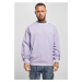 Pigment Dyed Crew Neck levandule