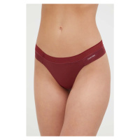 Tanga Calvin Klein Underwear růžová barva