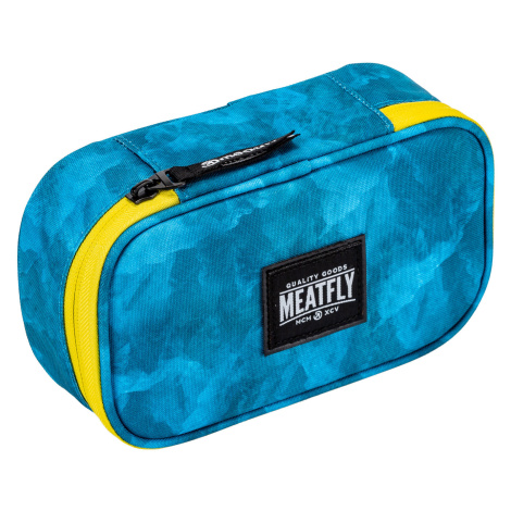 Meatfly pouzdro Pencil Case Mountains Blue | Modrá