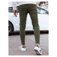 Pánské zelené džínové kalhoty Dstreet