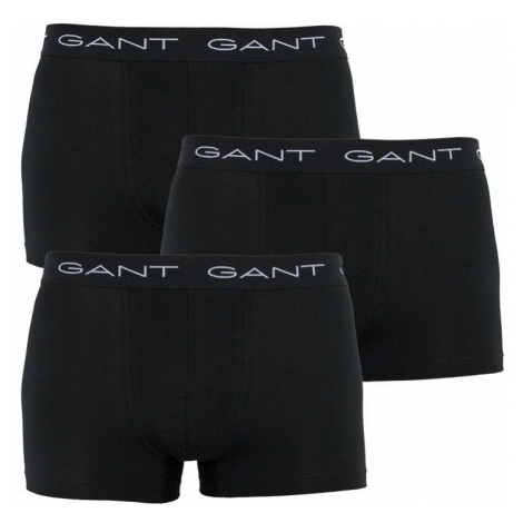 3PACK pánské boxerky Gant černé (3003-5)