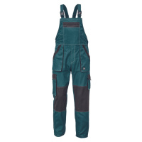 Cerva Max Summer Pánské pracovní kalhoty s laclem 03020239 zelená/černá