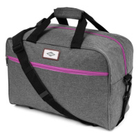 Rogal Šedo-růžová příruční taška do letadla 