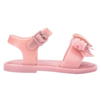 Melissa MINI Mar Baby Sandal Hot - Glitter Pink Růžová