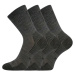 Voxx Optimalik Dětské sportovní vlněné ponožky - 3 páry BM000004111200100222 tmavě šedá