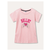 Dívčí tričko - Winkiki WJG 31125, světle růžová Barva: Růžová