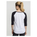 Ladies Banksy Balloons Raglan Tee