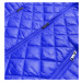 Světle modrá prošívaná dámská bunda s kapucí (LY-01)