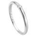 Esprit Minimalistický stříbrný prsten se zirkonem ESRG009011 53 mm
