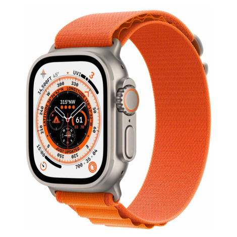 Apple Apple Watch Ultra Cellular 49mm Titan, Orange Alpine, M