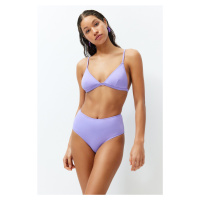 Trendyol Lilac High Waist Hipster Bikini Bottom