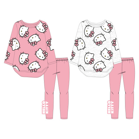 Hello Kitty - licence Dívčí pyžamo - Hello Kitty 52042349, růžová Barva: Růžová