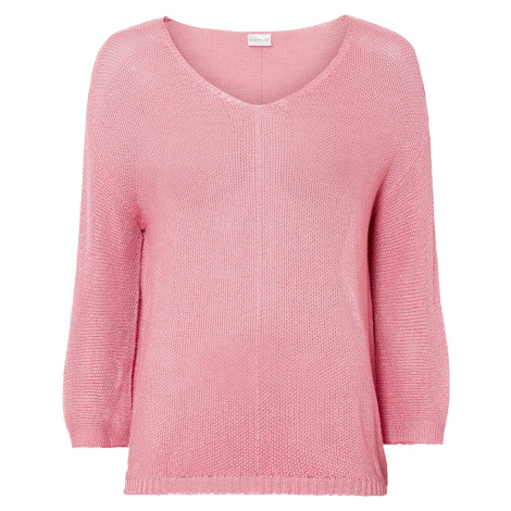 Bonprix BODYFLIRT lehký svetr s metalickou nitkou Barva: Růžová, Mezinárodní