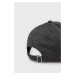 Bavlněná čepice New Era šedá barva, s aplikací