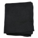 Recycled Basic Beanie and Scarf Set - black