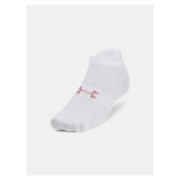 Under Armour Ponožky UA Essential No Show 3pk-WHT - unisex