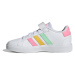 Dívčí rekreační obuv ADIDAS Grand Court cloud white pulse mint beam pink