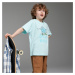 Sinsay - Tričko s krátkými rukávy a potiskem - Modrá