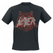 Slayer Pentagram Redux Tričko černá