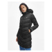 Černý dámský prošívaný zimní kabát s kapucí Calvin Klein - Dámské