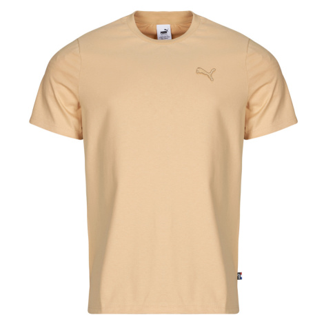 Puma TEE MIF BADGE BRODE Béžová