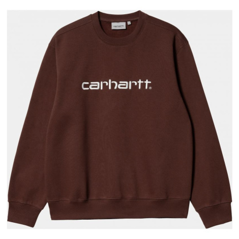 MIKINA CARHARTT WIP Sweat - vínová