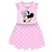 Minnie Mouse - licence Dívčí šaty - Minnie Mouse 5223B178, růžová Barva: Růžová