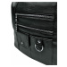 Černý kabelko-batoh 2v1 s kapsami