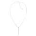 Tommy Hilfiger Moderní ocelový náhrdelník se srdíčky Hanging Heart 2780671