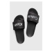 Pantofle Calvin Klein POOL SLIDE ADJ pánské, černá barva, HM0HM01357